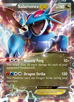 Kaart Salamence EX