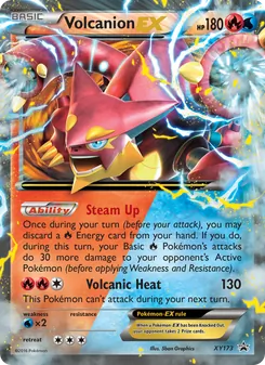 Kaart Volcanion EX