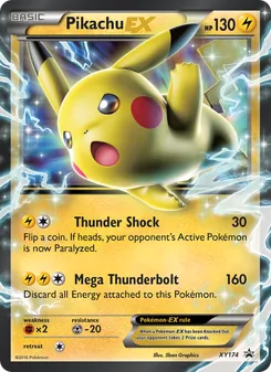 Kaart Pikachu-EX