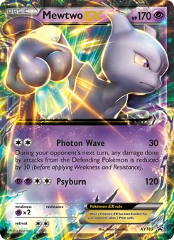 Kaart Mewtwo-EX