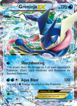 Kaart Greninja EX