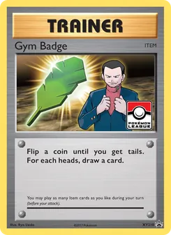 Kaart Gym Badge