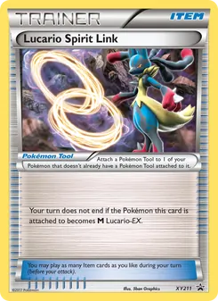 Kaart Lucario Spirit Link