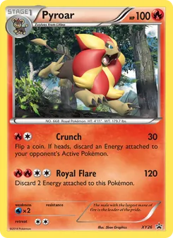 Kaart Pyroar