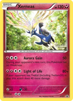 Kaart Xerneas