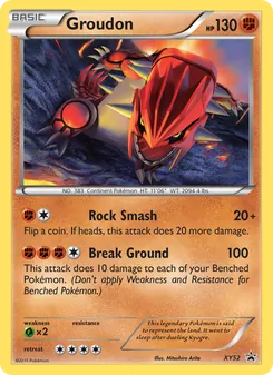 Kaart Groudon