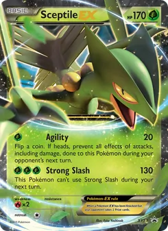 Kaart Sceptile EX
