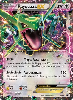 Kaart Rayquaza EX