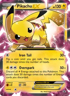 Kaart Pikachu EX