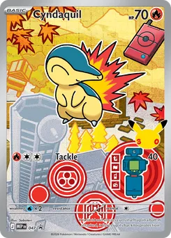 Kaart Cyndaquil