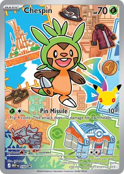 Kaart Chespin
