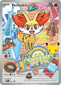 Kaart Fennekin