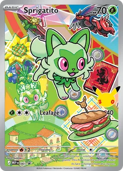 Card Sprigatito