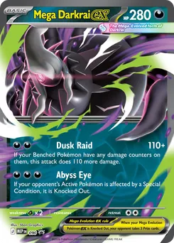 Kaart Mega Darkrai ex