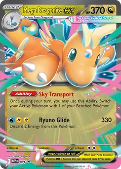 Kaart Mega Dragonite ex