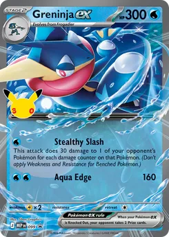 Kaart Greninja ex